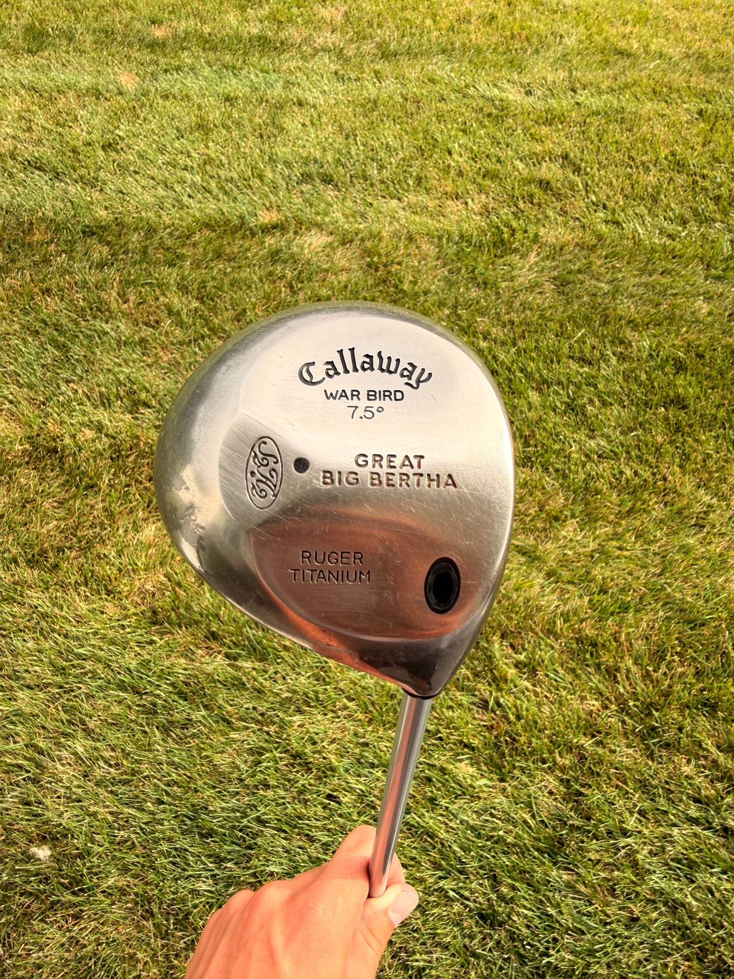 Callaway Original Great Big Bertha Driver 7.5° Stock Stiff Flex 44.5" +HC