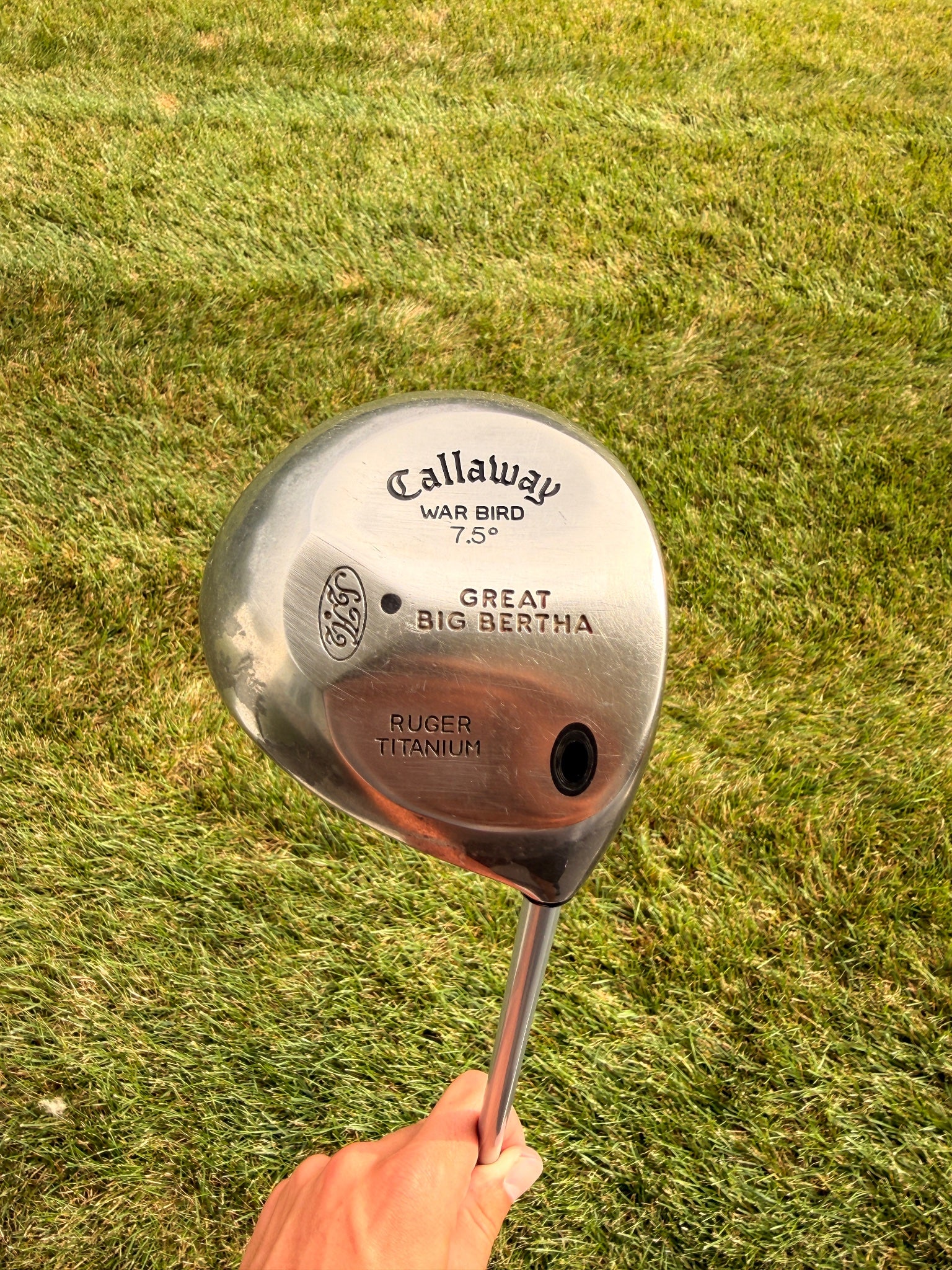 Callaway Original Great Big Bertha Driver 7.5° Stock Stiff Flex 44.5" +HC