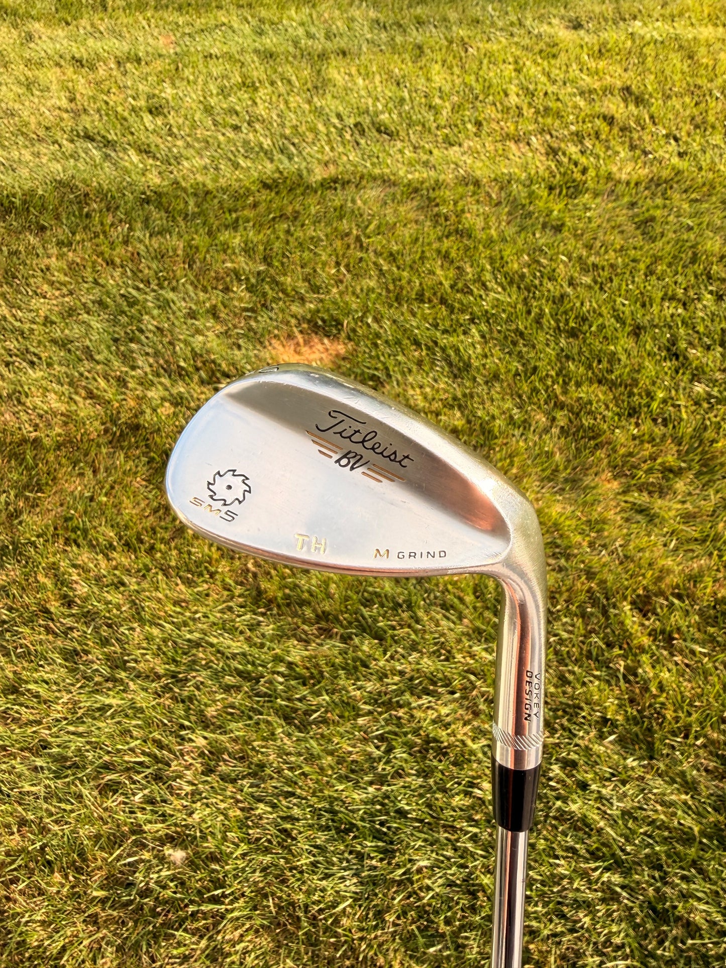 Titleist Vokey SM5 Tour Chrome Lob Wedge 60° / 8 TT XP 95g Stiff Flex 35" NICE