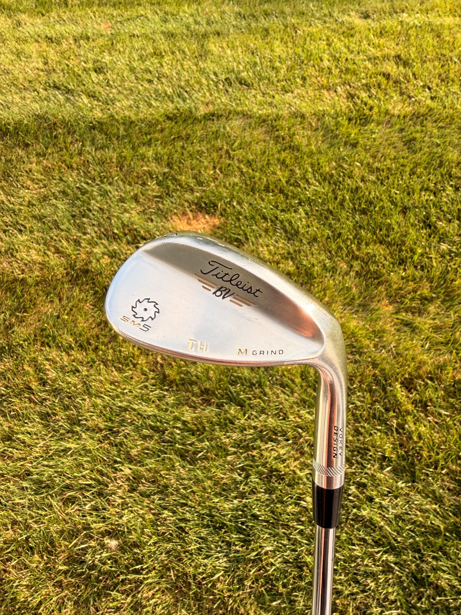 Titleist Vokey SM5 Tour Chrome Lob Wedge 60° / 8 TT XP 95g Stiff Flex 35" NICE