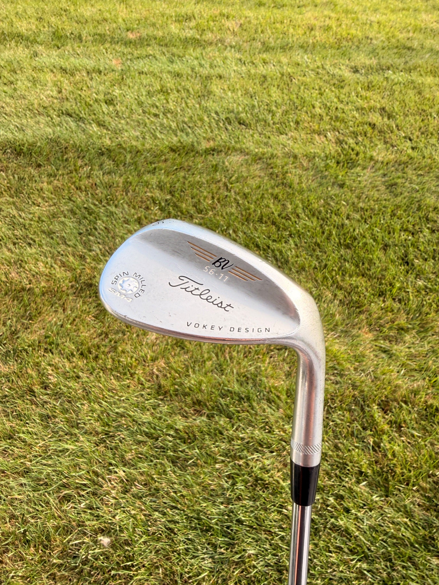 Titleist Vokey Spin Milled SM4 Chrome SW 56°/11 Precision Senior Flex 35.25"
