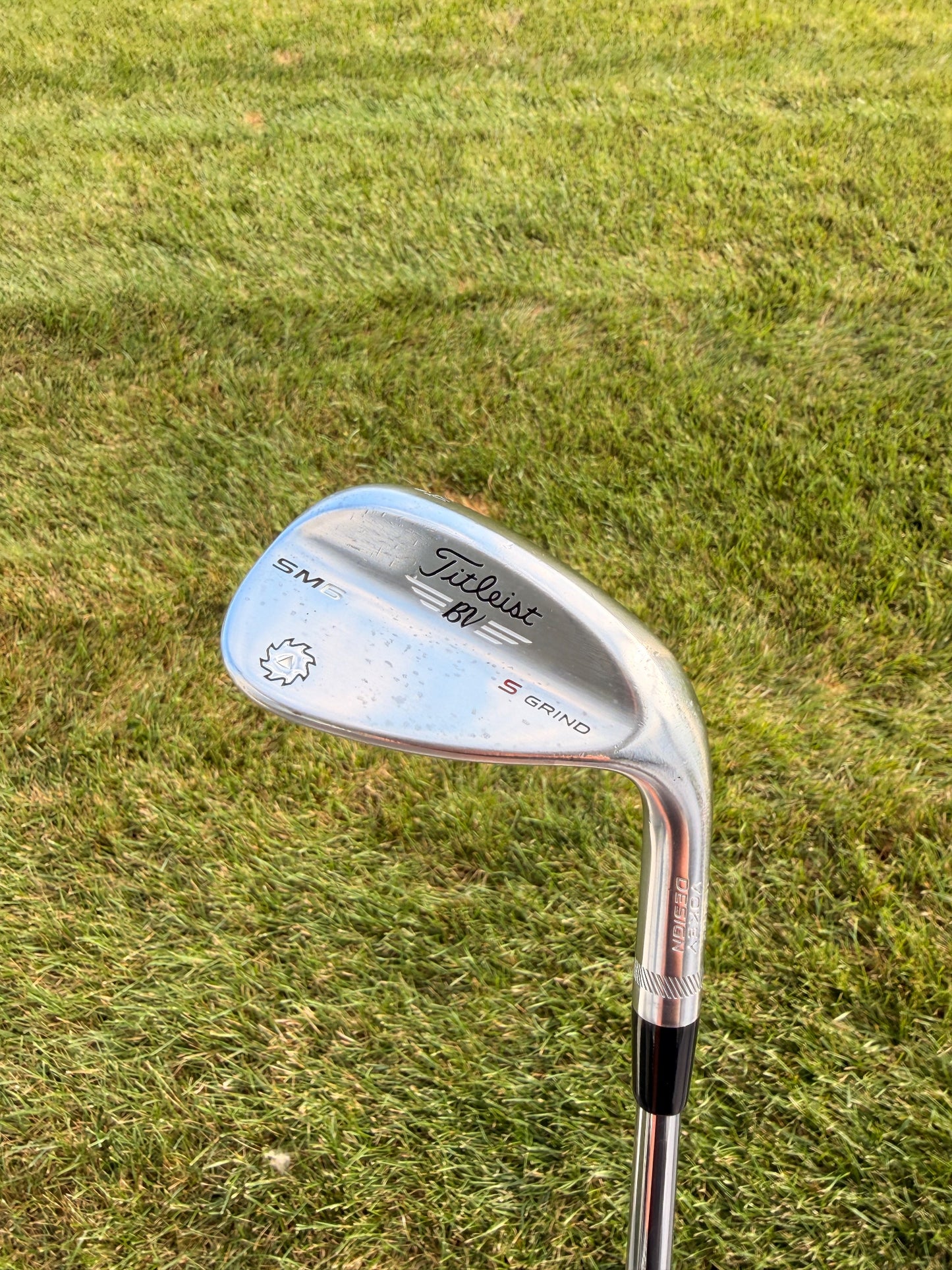 Titleist Vokey SM6 Tour Chrome Sand Wedge 54° / 10 Stock Wedge Flex 35.25" NICE
