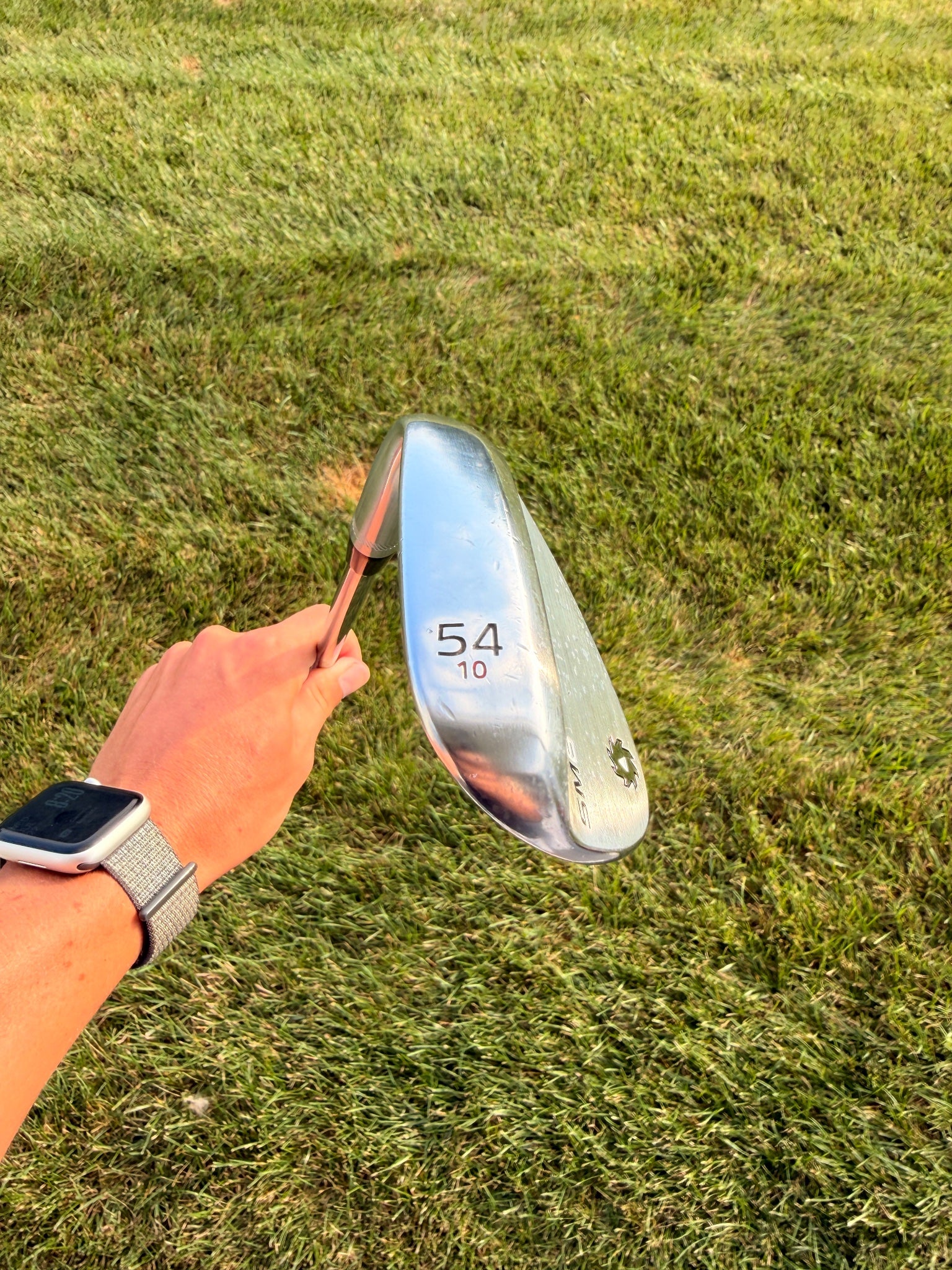 Titleist Vokey SM6 Tour Chrome Sand Wedge 54° / 10 Stock Wedge Flex 35.25" NICE — photo 4