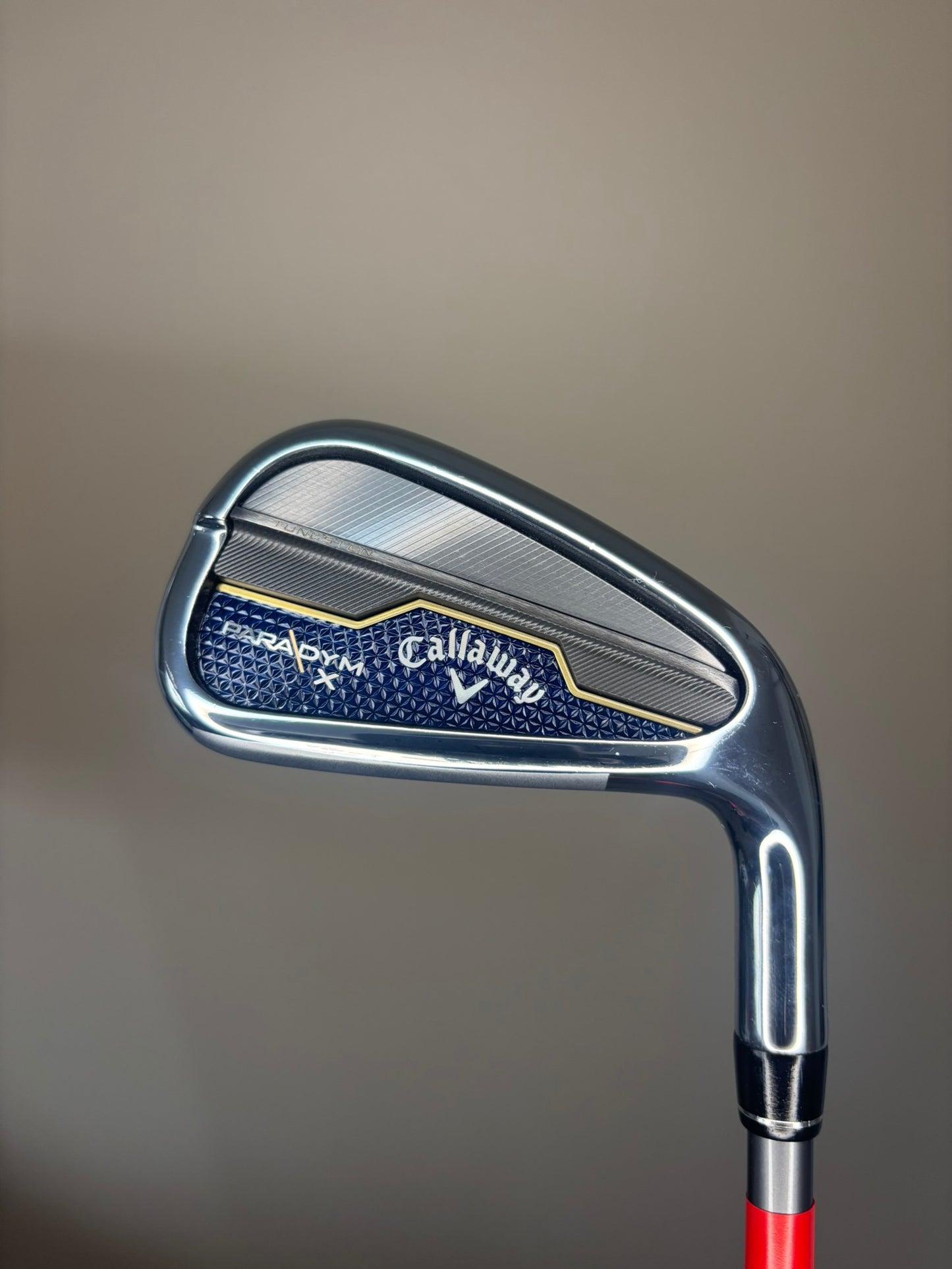 Callaway Paradym X 7-Iron HZRDUS 65g Regular Flex 37″ MINT