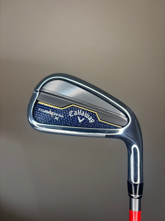 Callaway Paradym X 7-Iron HZRDUS 65g Regular Flex 37″ MINT