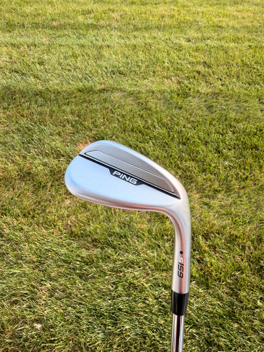 Ping s159 Chrome Sand Wedge 56° / 12 Black Dot Z-Z115 Wedge Flex 35.5" NICE