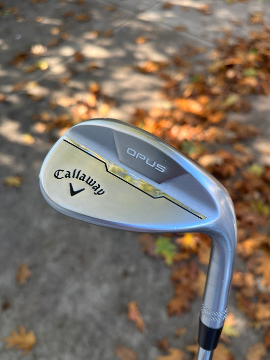 Photo of Callaway Opus Brushed Chrome Lob Wedge 58° Wedge Flex Dg Mid 115