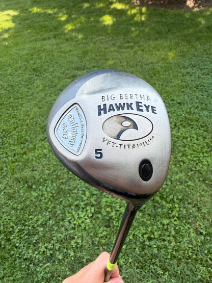 Callaway Hawkeye VFT 5-Wood System 60 Firm Stiff Flex 42.25"