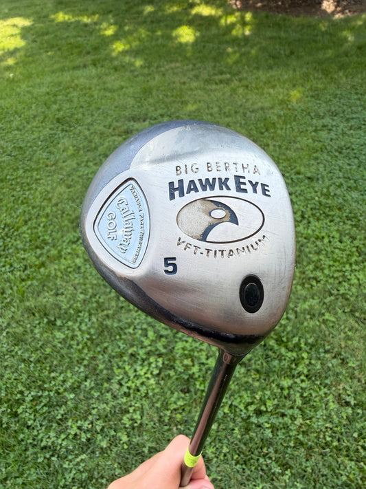 Callaway Hawkeye VFT 5-Wood System 60 Firm Stiff Flex 42.25"