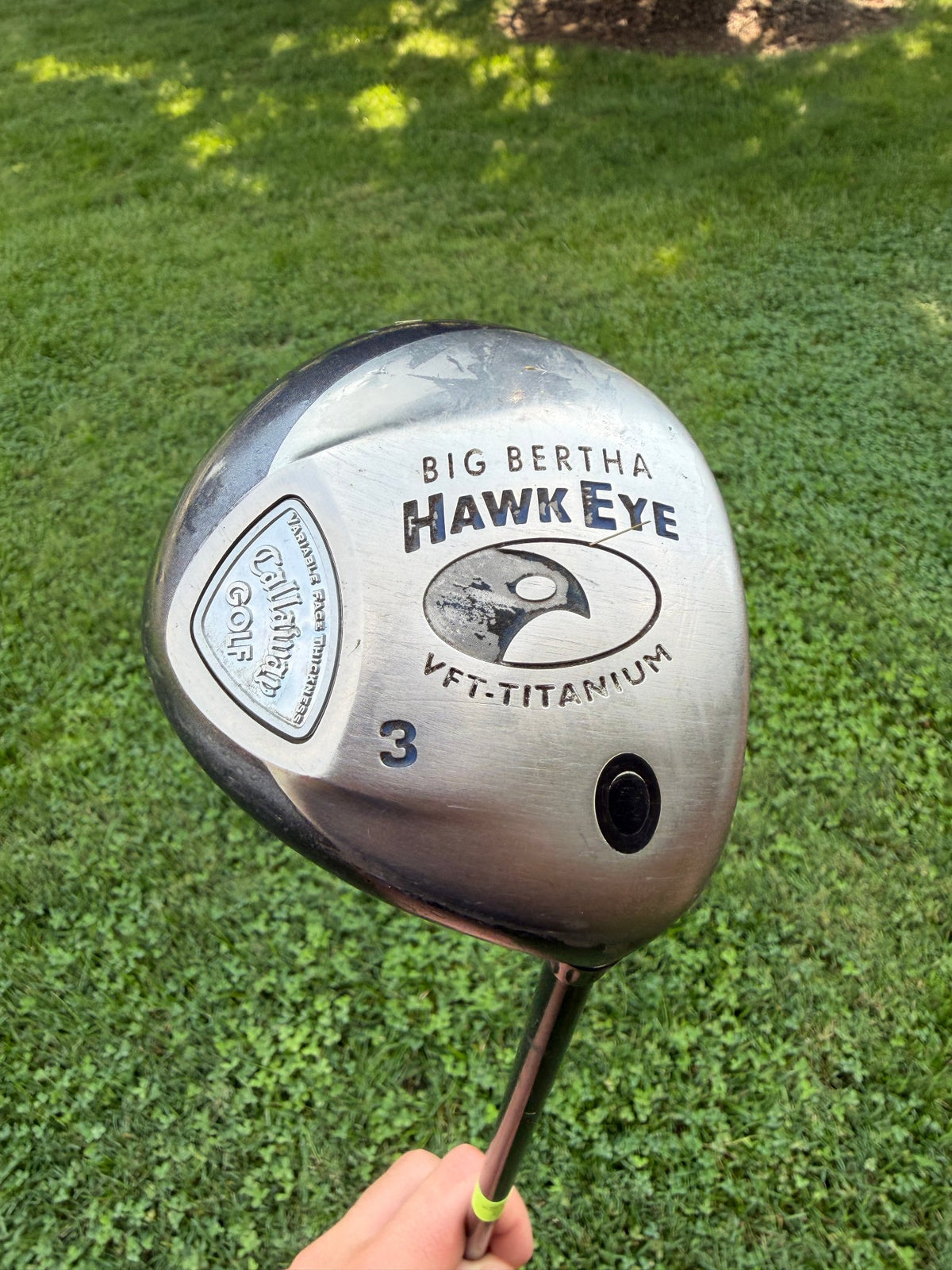 Callaway Hawkeye VFT 3-Wood System 60 Firm Stiff Flex 43"