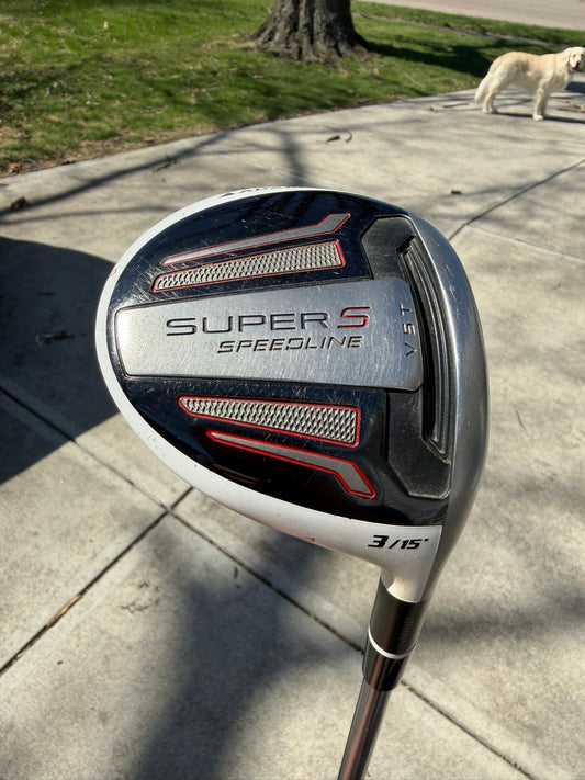 Photo of Adams Speedline Super S 3-Wood 15° Regular Flex Matrix Hd Radix