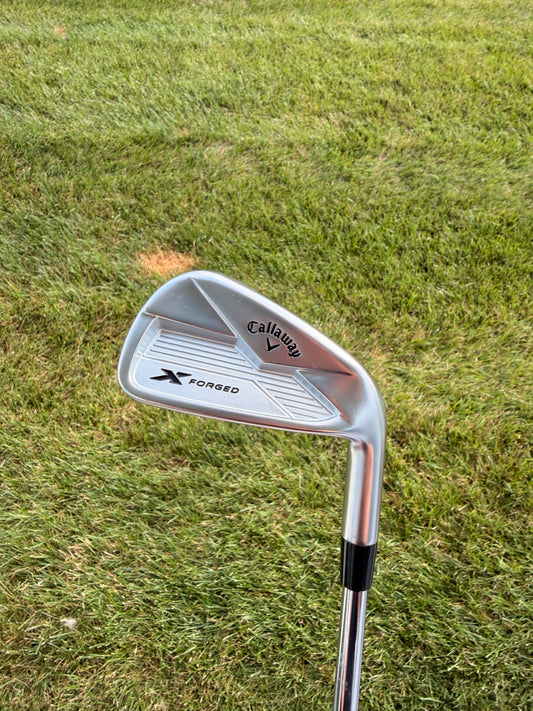 Callaway 2018 X Forged 7-Iron Project X Rifle Stiff Flex 37" NICE