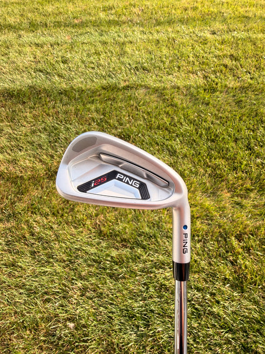 Ping I25 7-Iron Blue Dot CF5 Demo Stiff Flex 37" NICE