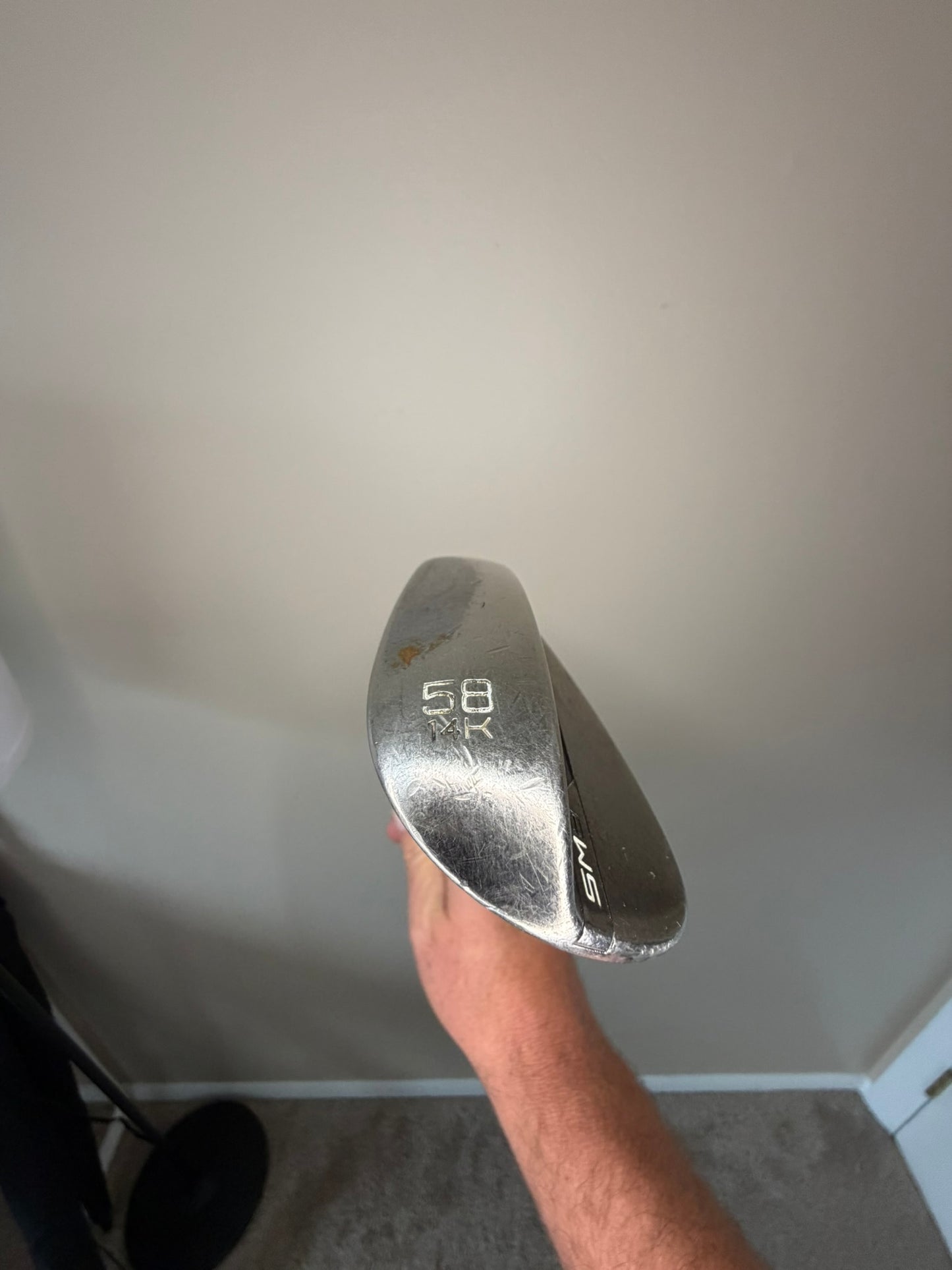 Photo of Titleist Vokey SM8 Brushed Steel Lob Wedge 58° Wedge Flex
