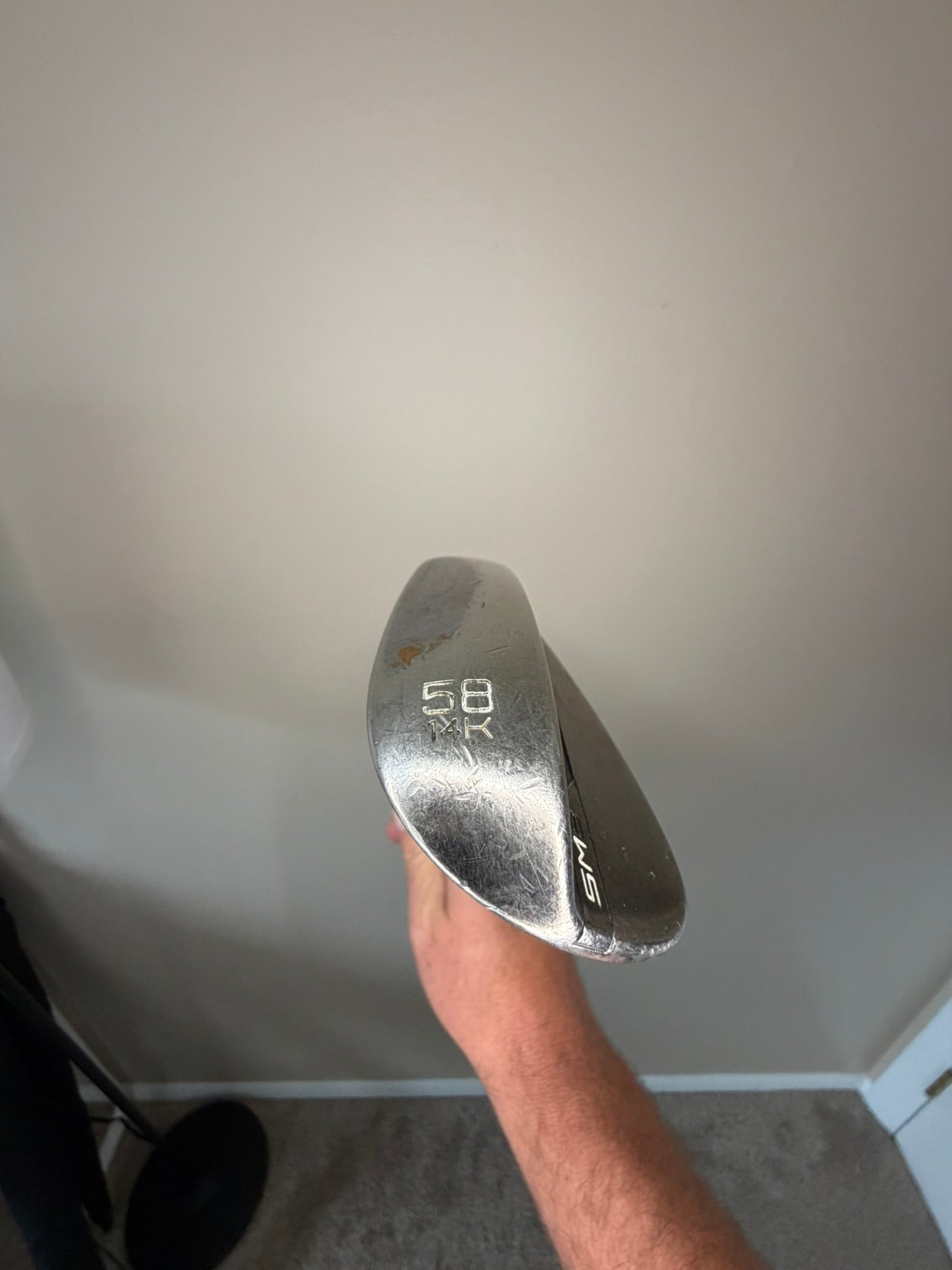 Photo of Titleist Vokey SM8 Brushed Steel Lob Wedge 58° Wedge Flex