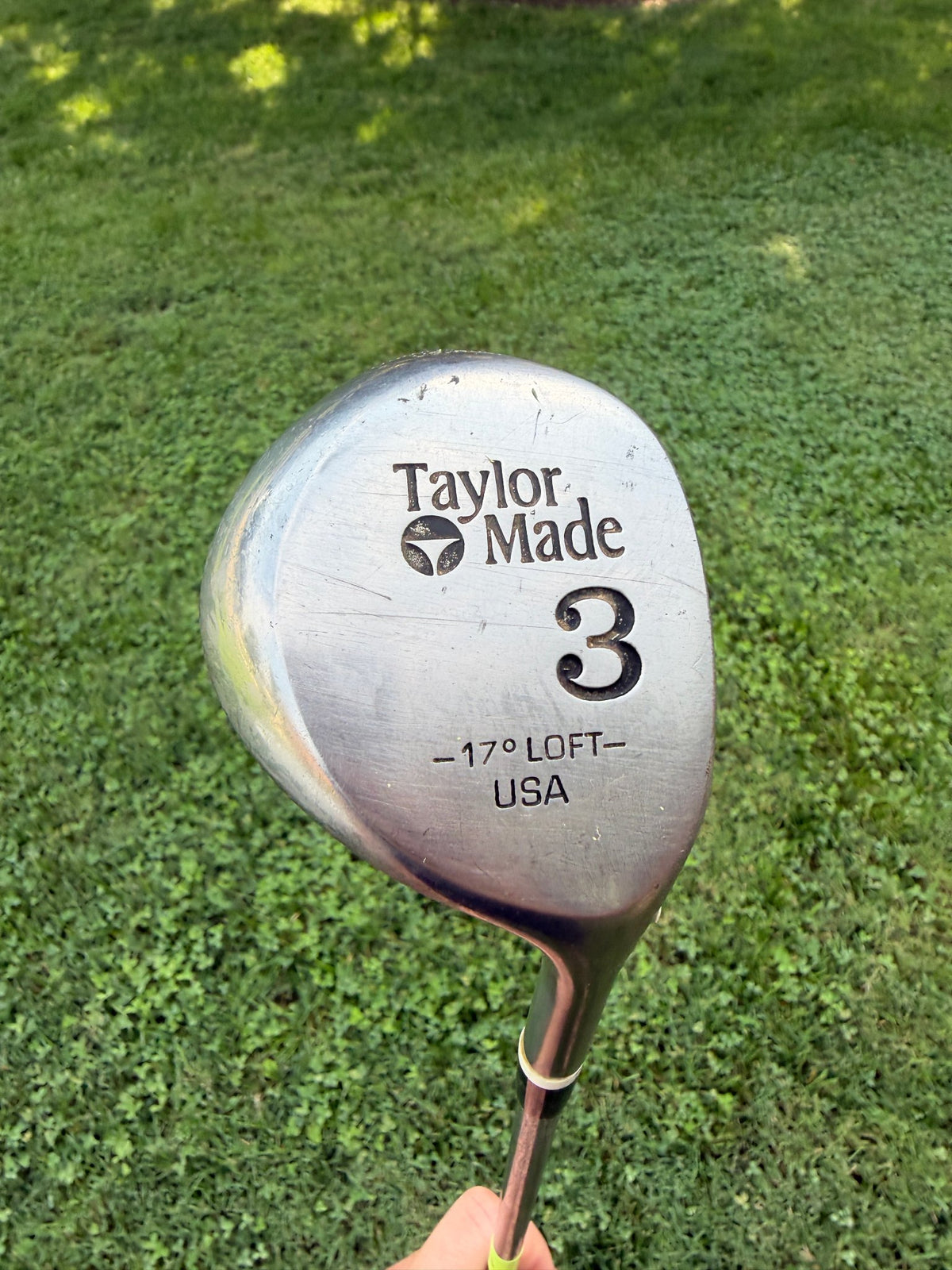 TaylorMade Pittsburgh Persimmon 3-Wood 17° Taylite Regular Flex 42"