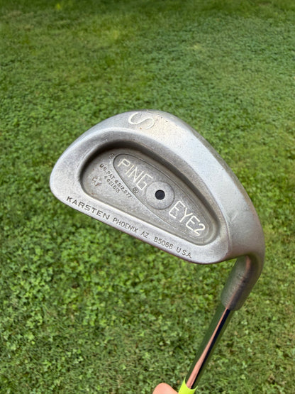 Ping Eye 2 + Plus Sand Wedge Black Dot Stiff Flex 35.75" NICE
