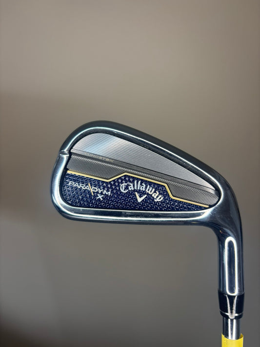 Callaway Paradym X 7-Iron Elevate MPH 85 Stiff Flex 37″ MINT