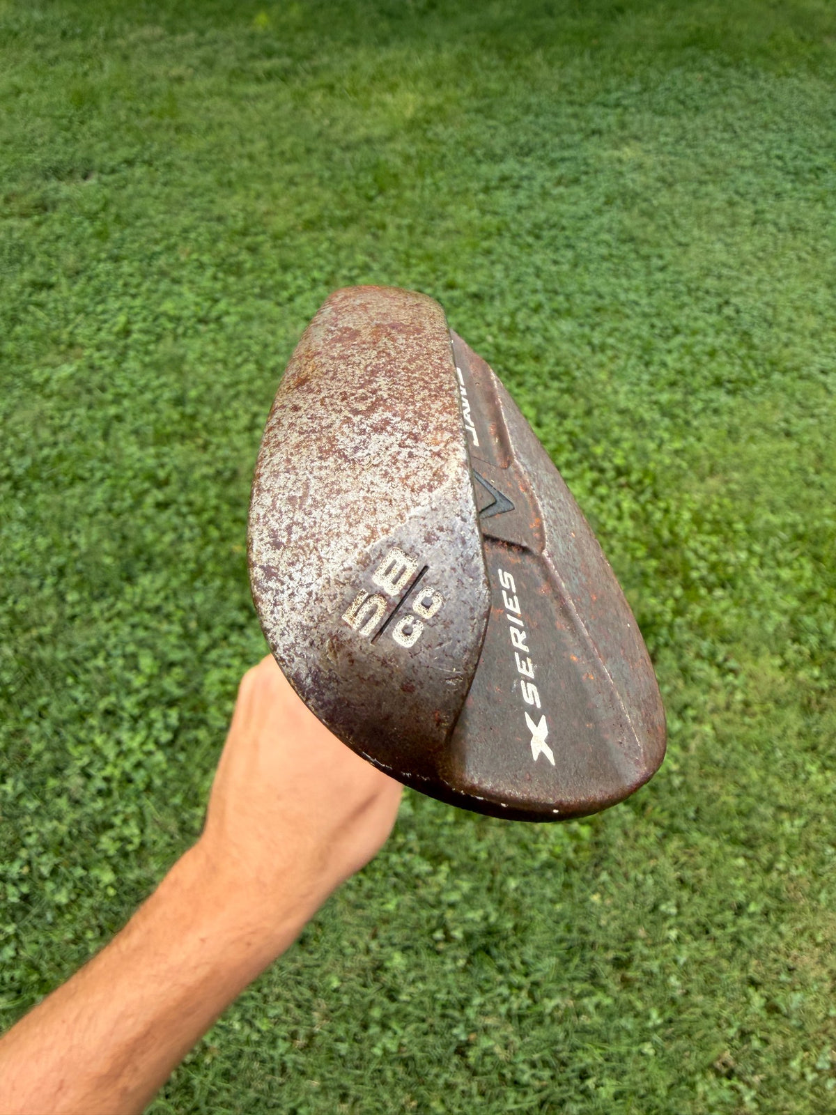 Callaway X Series Jaws Lob Wedge 58°/8 Rifle Flighted Extra Stiff 35.25" — photo 4