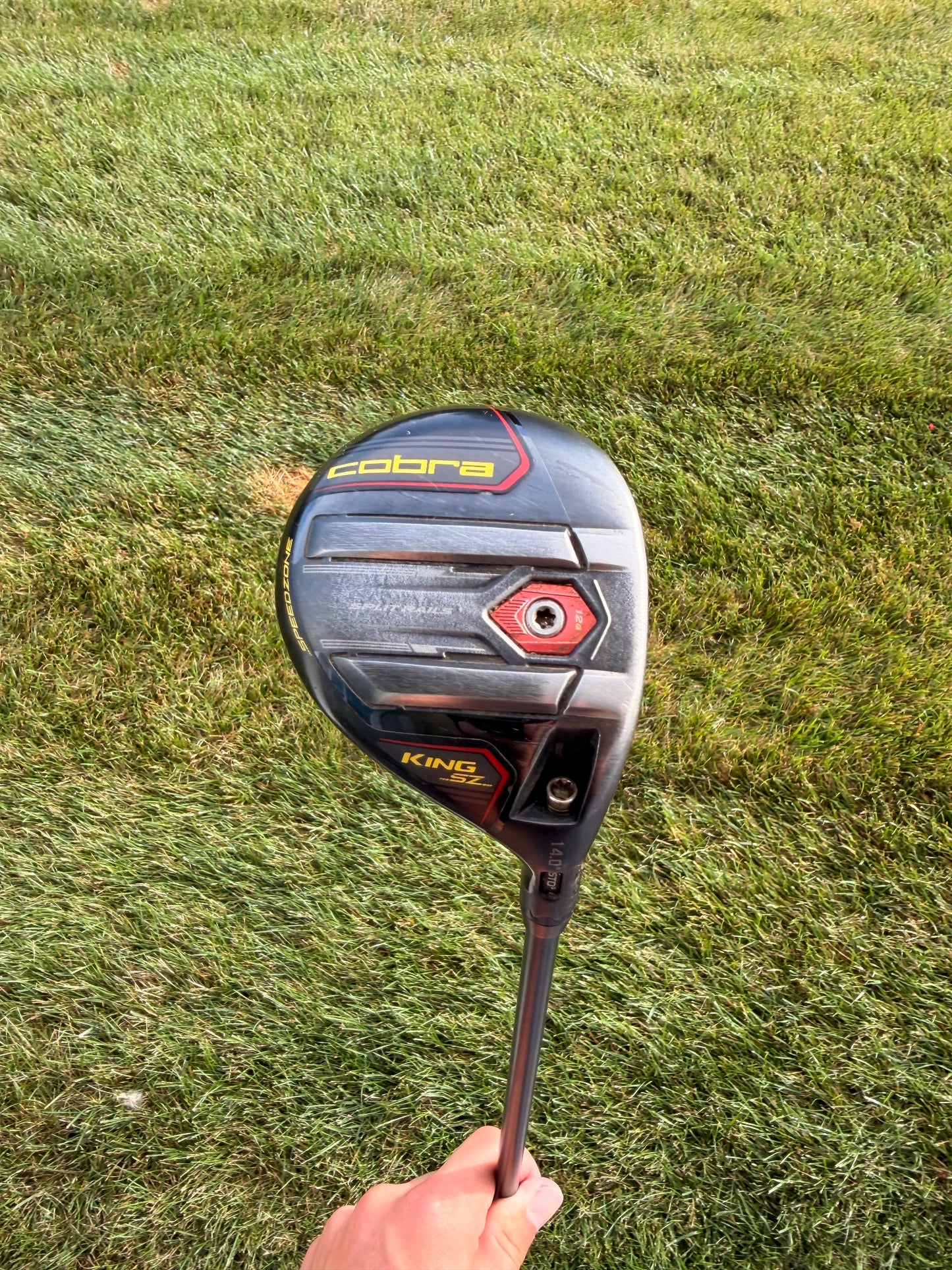 Cobra KING SpeedZone Tour 3-Wood 14° HZRDUS Smoke 70g Stiff Flex 42.25" +HC