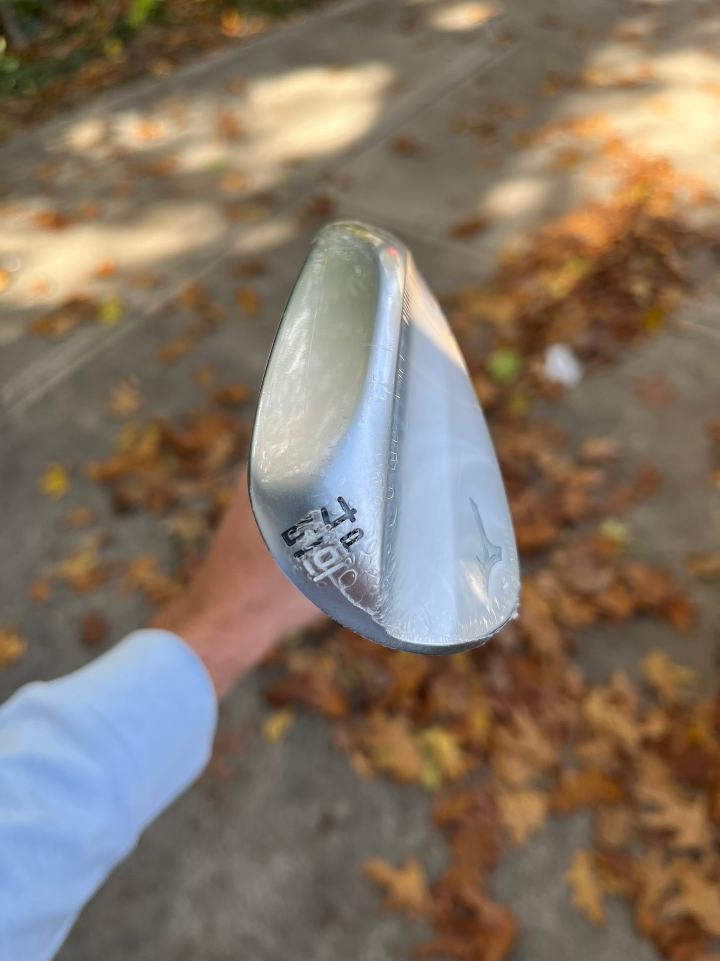 Photo of Mizuno Pro T-1 Soft White Satin Sand Wedge 54° Stiff Flex Tour Issue S400