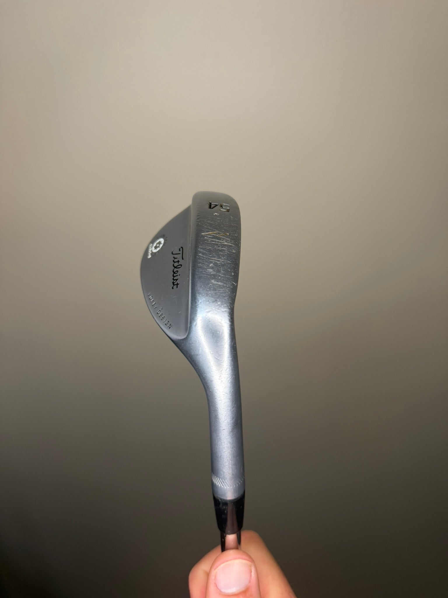 Photo of Titleist Vokey Spin Milled SM4 Chrome Sand Wedge 54° Wedge Flex
