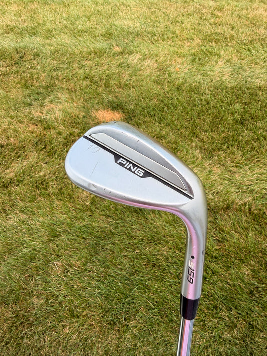 Ping s159 Chrome Lob Wedge 60° / 6 Black Dot Dynamic Gold Stiff Flex 35"
