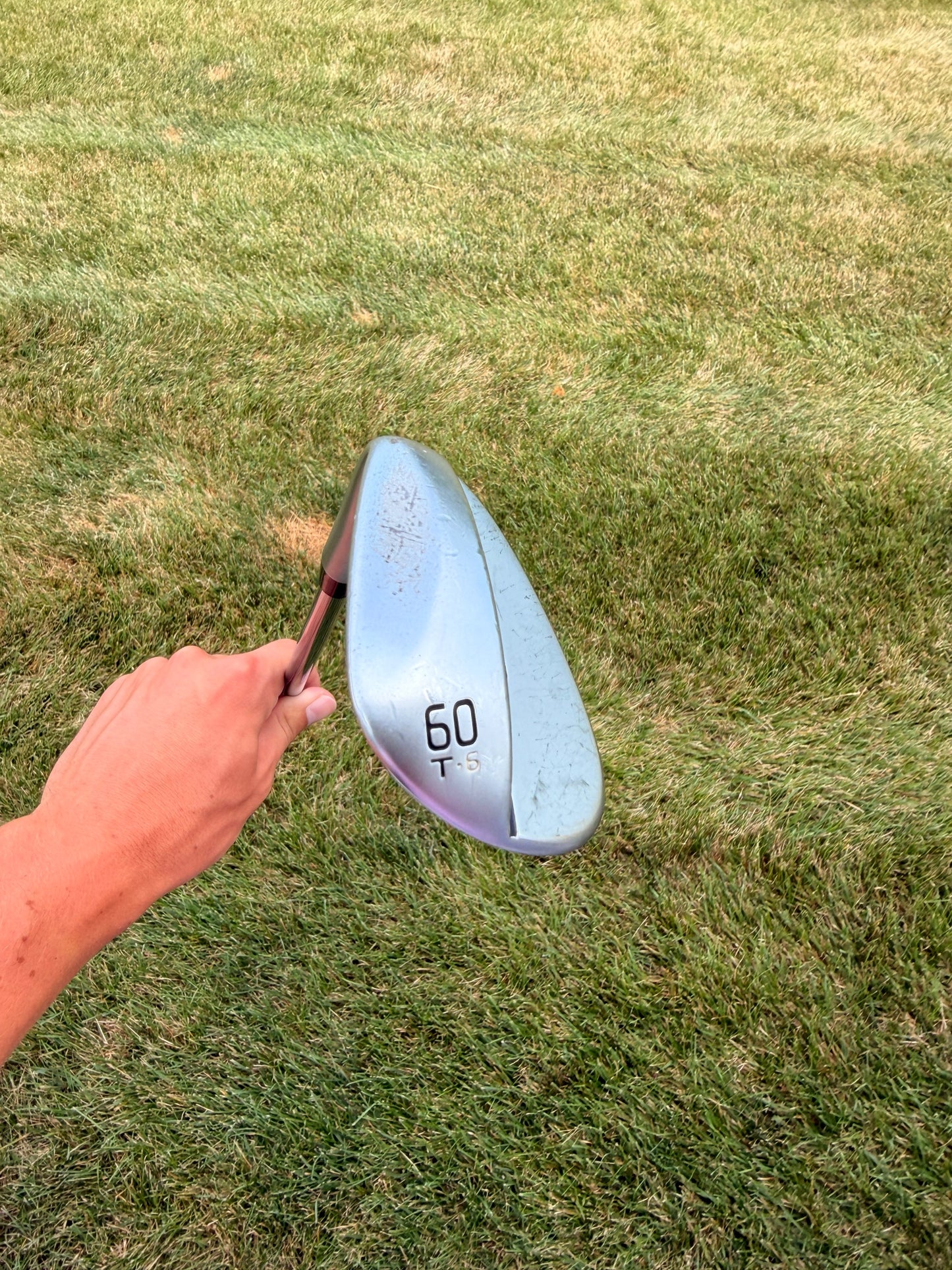 Ping s159 Chrome Lob Wedge 60° / 6 Black Dot Dynamic Gold Stiff Flex 35" — photo 4