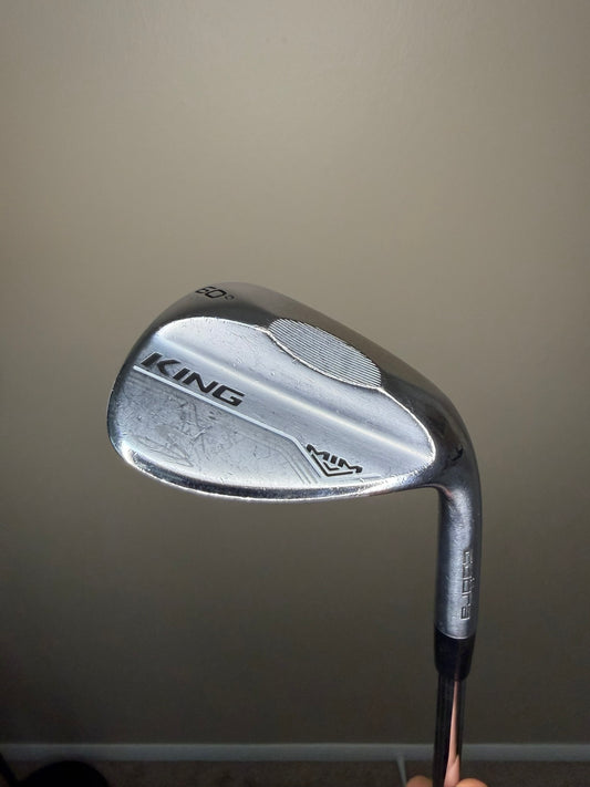 Cobra KING MIM Lob Wedge 60° / 8V KBS Hi-Rev Wedge Flex 35.25″ NICE