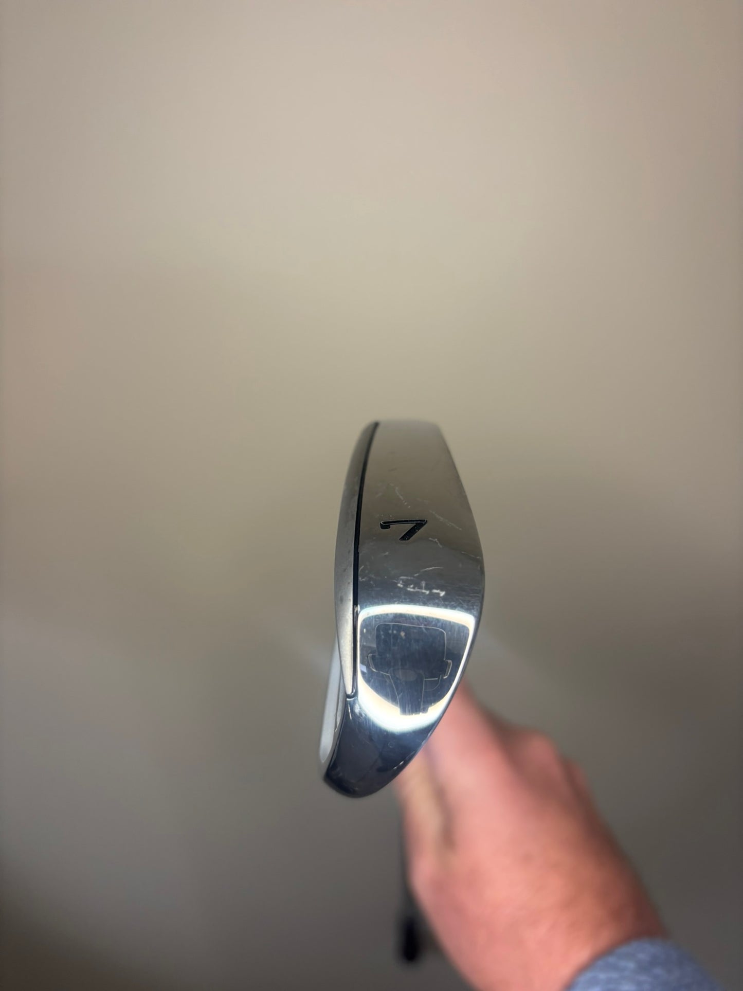 Callaway Ai Smoke 7-Iron Elevate MPH 95 Stiff Flex Lefty 37″ NICE