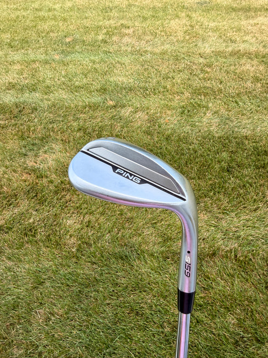 Ping s159 Chrome Lob Wedge 60° / 8 Black Dot Dynamic Gold Stiff Flex 35.25"