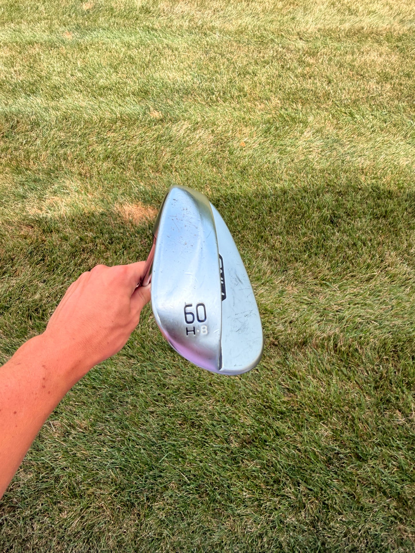 Ping s159 Chrome Lob Wedge 60° / 8 Black Dot Dynamic Gold Stiff Flex 35.25" — photo 4