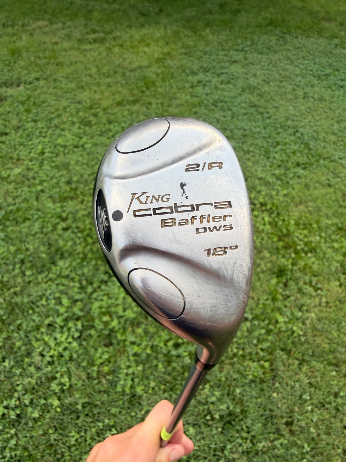 Cobra Baffler DWS 2 Hybrid 18° NV HL Stiff Flex 40.75"