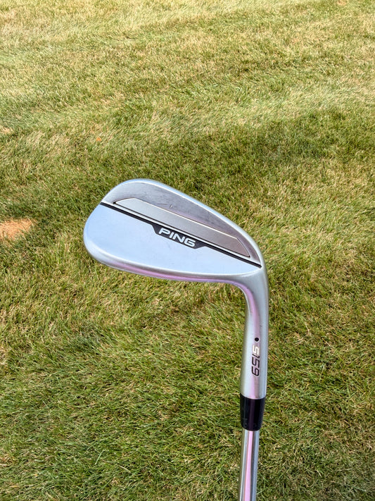 Ping s159 Chrome Gap Wedge 52° / 12 Black Dot Dynamic Gold Stiff Flex 35.25"