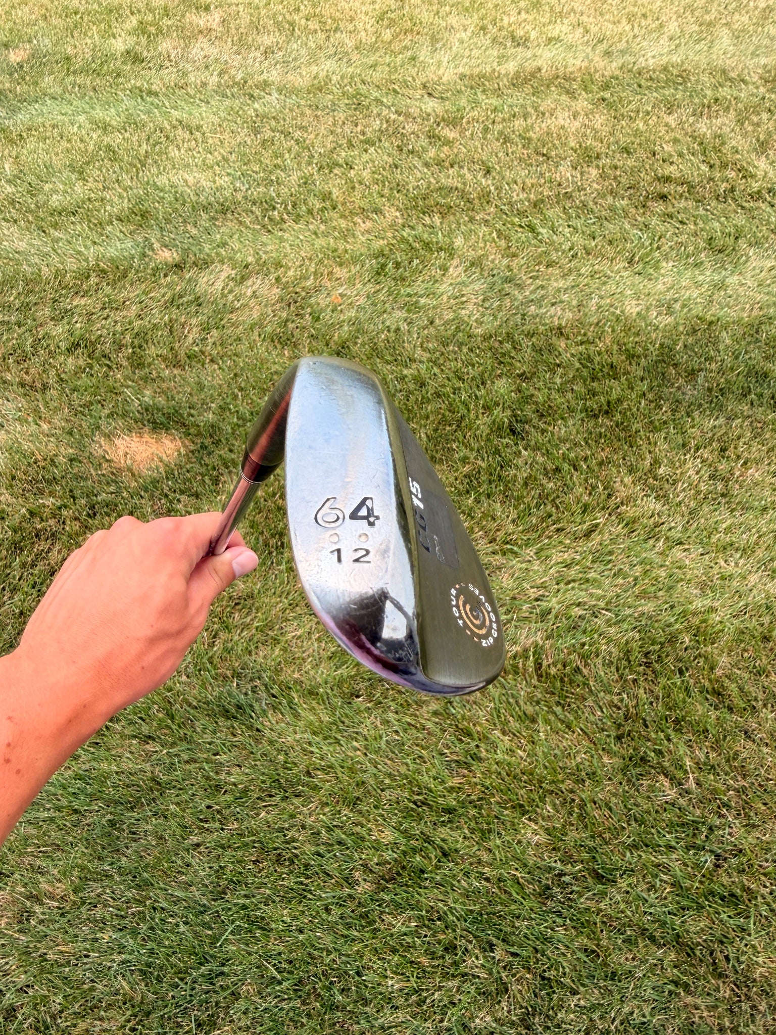 Cleveland CG15 Black Pearl Lob Wedge 64° / 12 Stock Wedge Flex 35.5" NICE — photo 4
