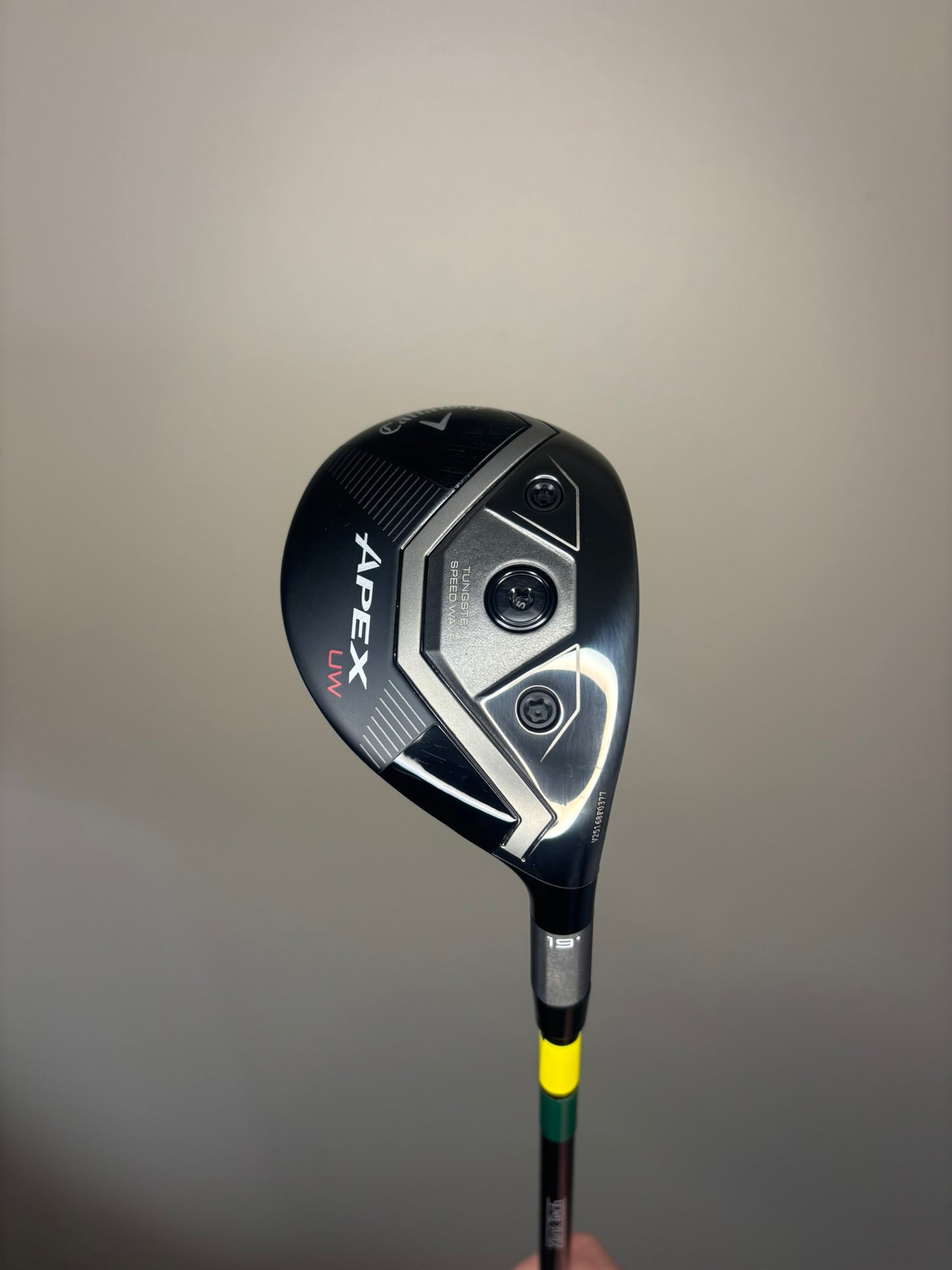 Callaway 2025 Apex UW 19° Tensei Blue AV 75 Stiff Flex 41.25″ +HC MINT