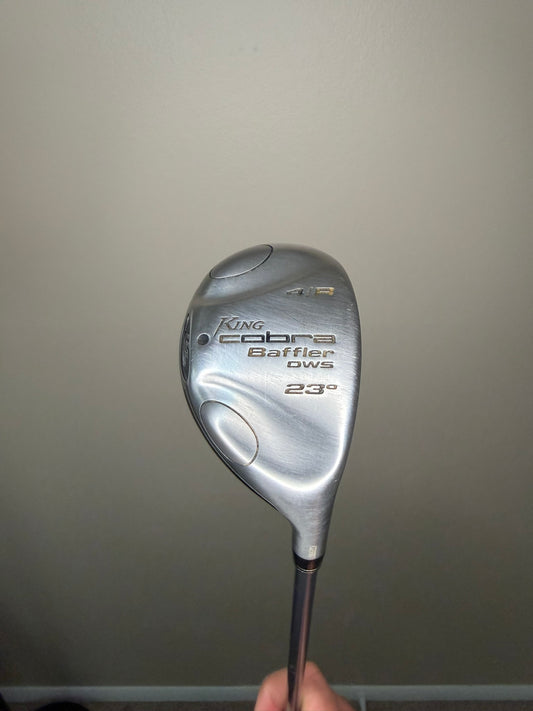 Photo of Cobra Baffler DWS 4 Hybrid 23° Stiff Flex Aldila Nv Hl 65G