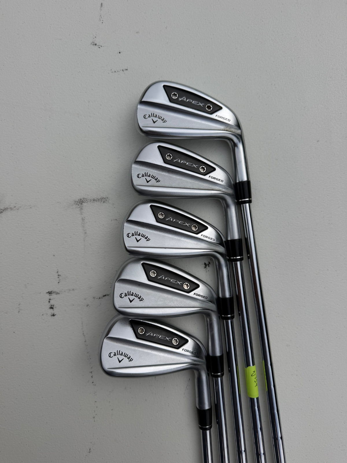 Callaway Apex Ai200 Iron Set 6-PW KBS Tour Lite Extra Stiff Flex -1/2" NICE