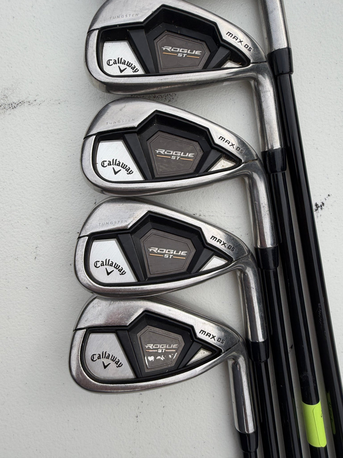 Callaway Rogue ST Max OS Iron Set 6-PW Tensei AV Blue 65 Regular Flex NICE — photo 2
