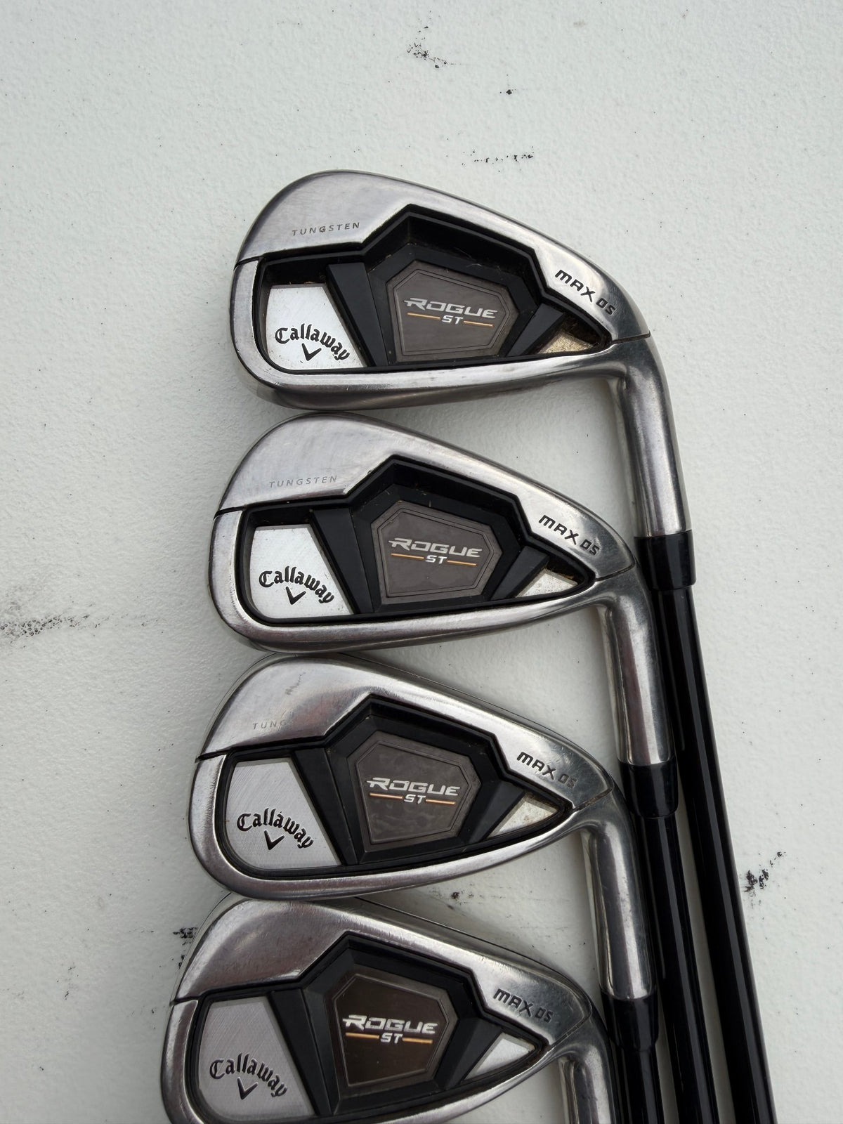 Callaway Rogue ST Max OS Iron Set 6-PW Tensei AV Blue 65 Regular Flex NICE — photo 3