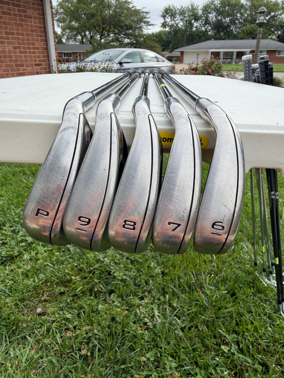 Callaway Rogue ST Max OS Iron Set 6-PW Tensei AV Blue 65 Regular Flex NICE — photo 9