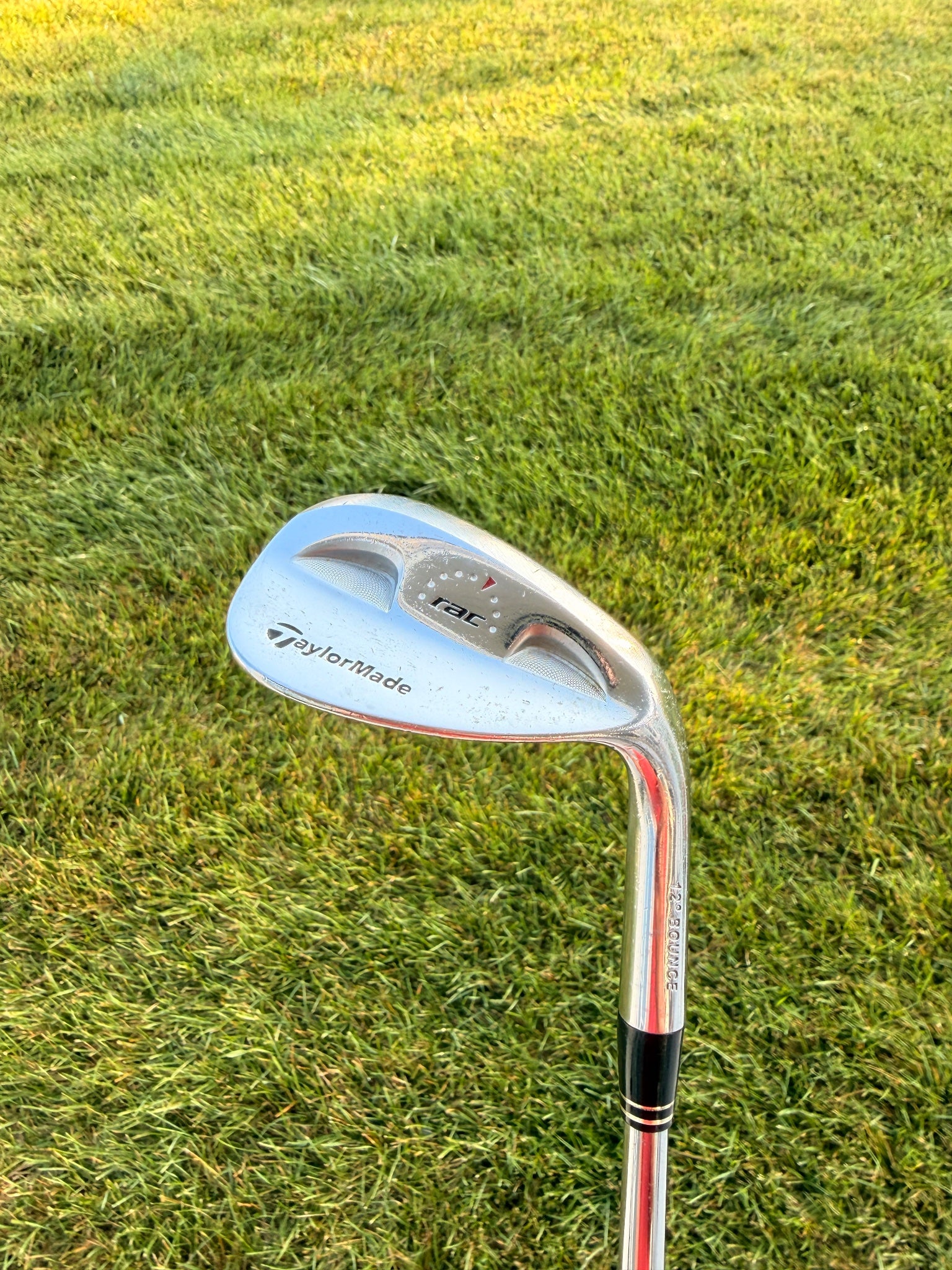 TaylorMade Rac Chrome Sand Wedge 56° / 12 Dynamic Gold TP Wedge Flex 35.5"