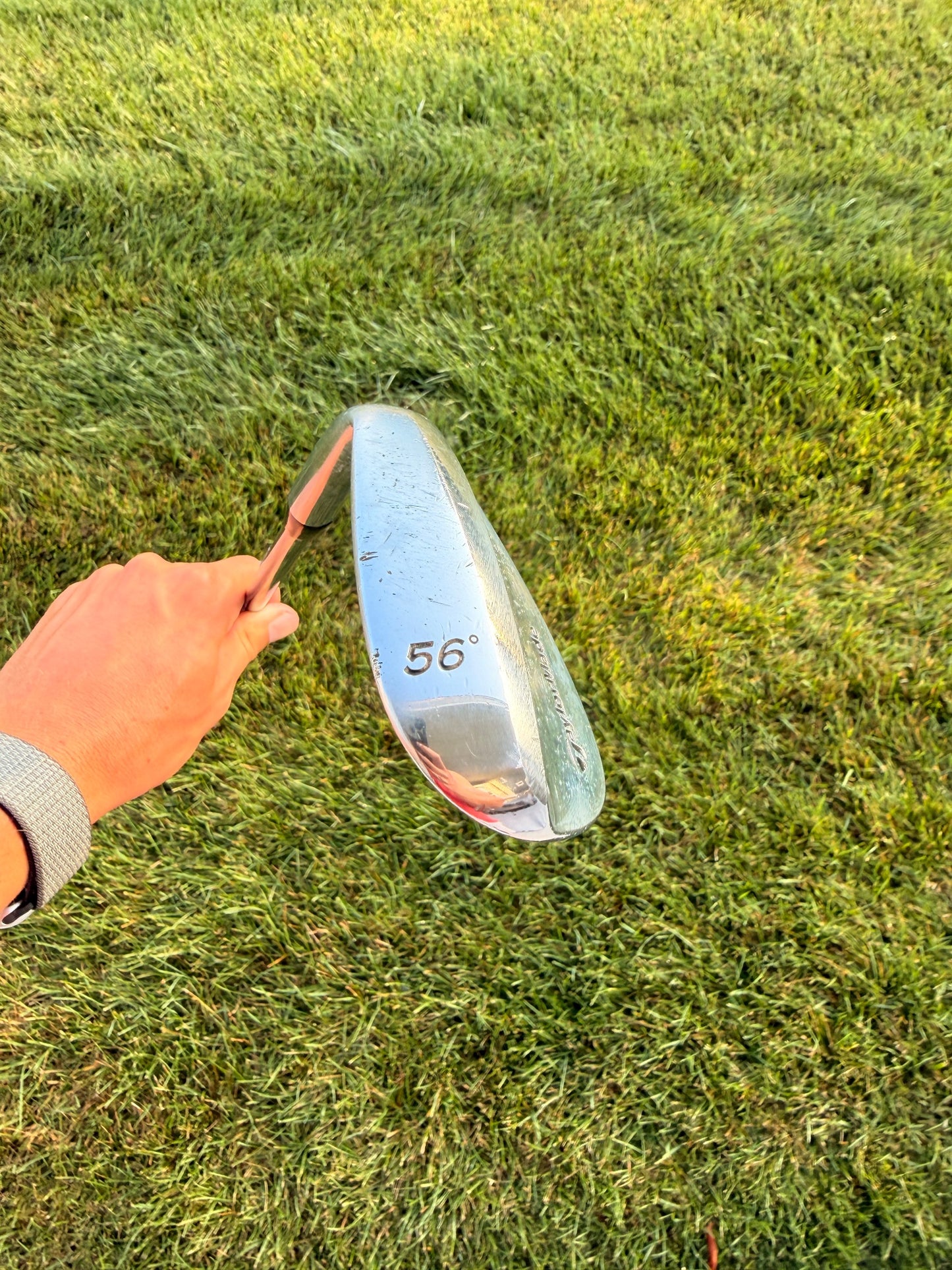 TaylorMade Rac Chrome Sand Wedge 56° / 12 Dynamic Gold TP Wedge Flex 35.5" — photo 4