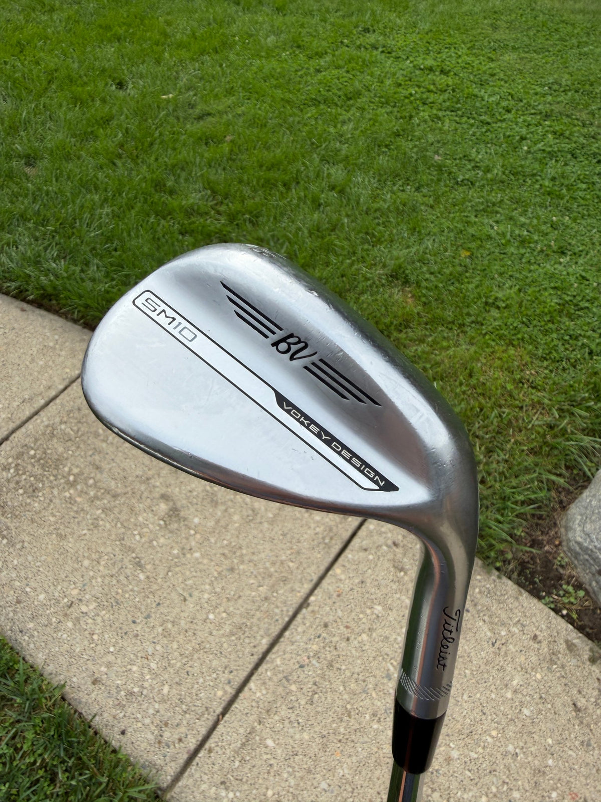 Titleist Vokey SM10 Chrome Lob Wedge 58°/10 Dynamic Gold S200 Stiff Flex 35.25"