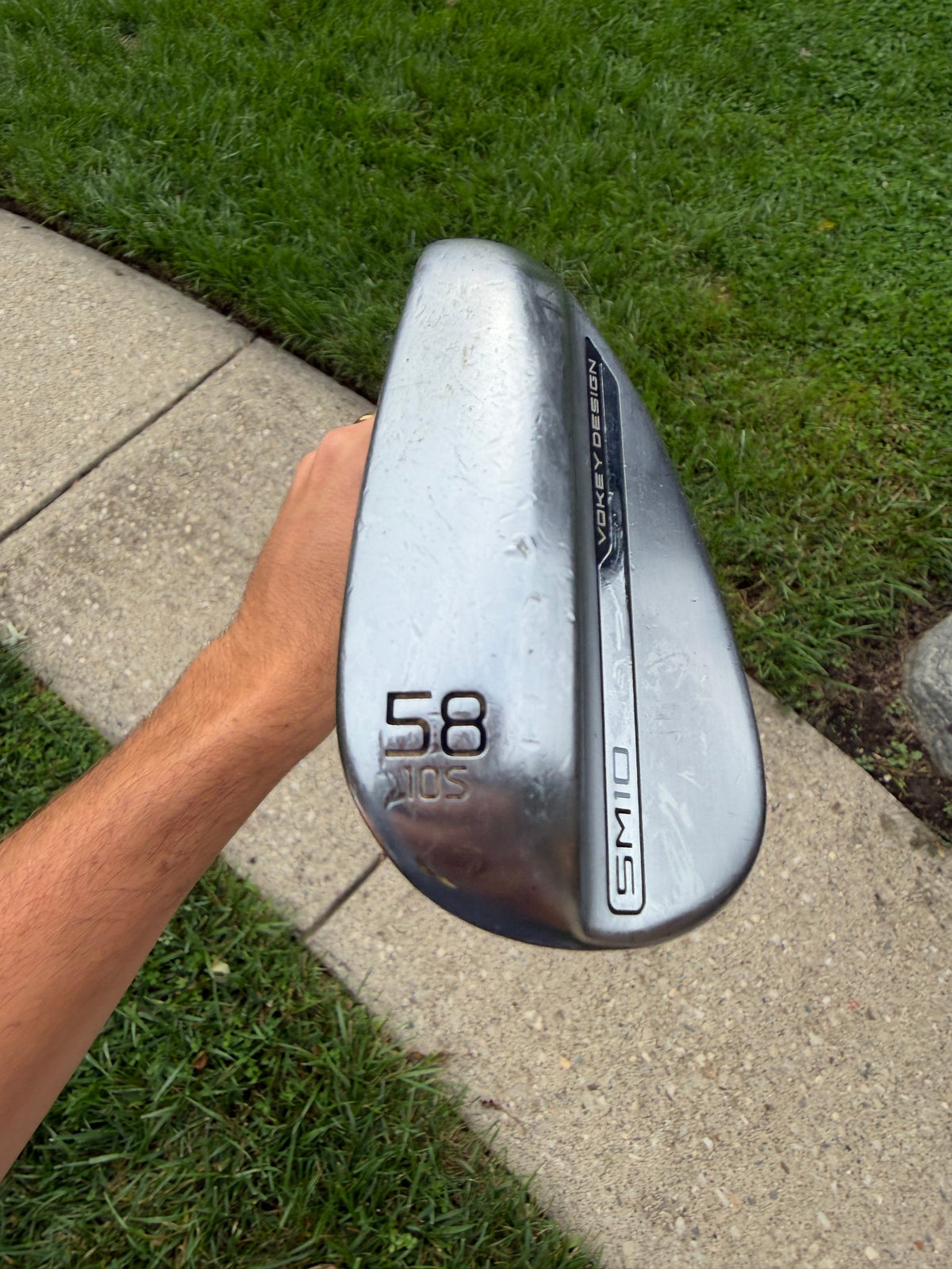Titleist Vokey SM10 Chrome Lob Wedge 58°/10 Dynamic Gold S200 Stiff Flex 35.25" — photo 4