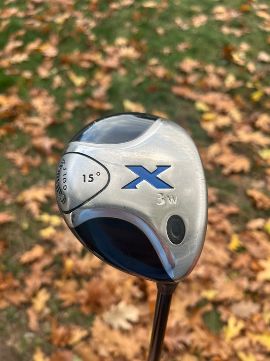 Photo of Callaway X 3-Wood 15° Stiff Flex Fujikura