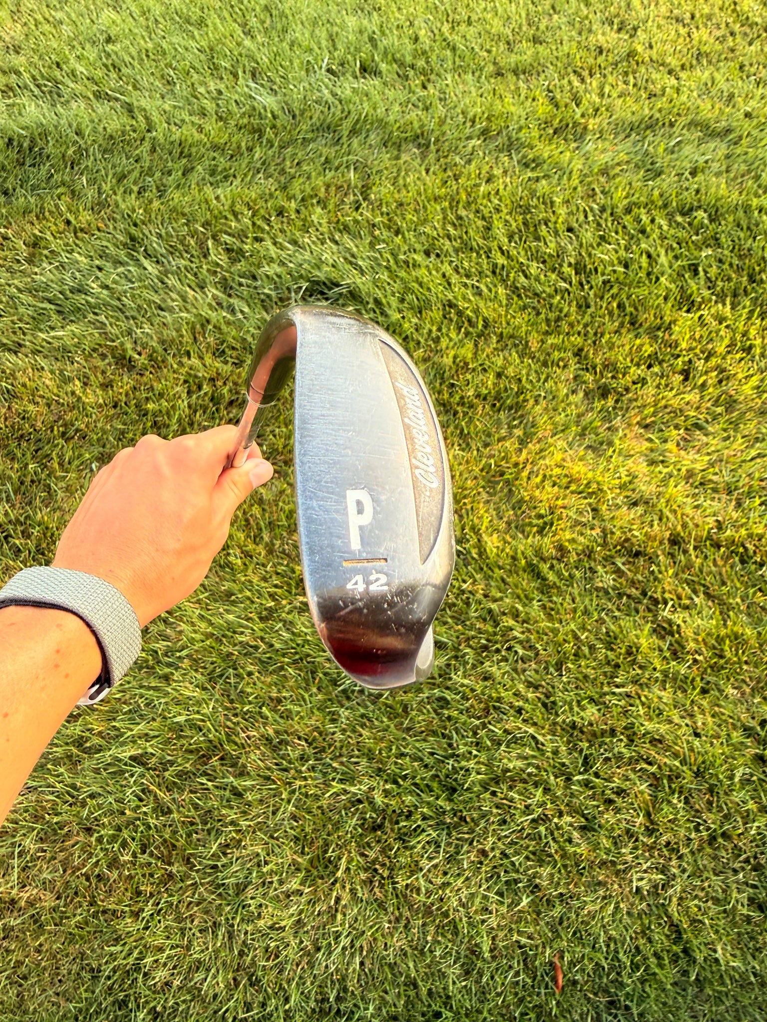 Cleveland Niblick 2011 Pitching Wedge 42° Stock Wedge Flex 35" NICE — photo 4