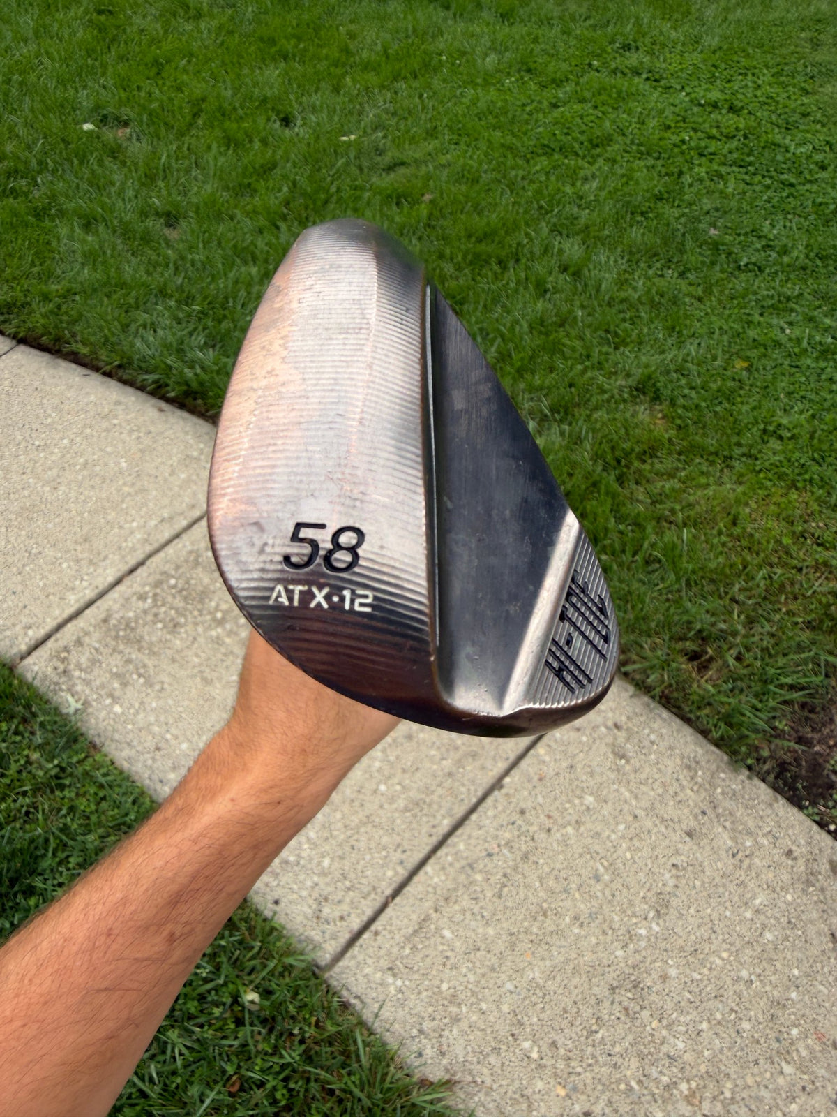 TaylorMade Hi-Toe 4 Lob Wedge 58° / 12 MMT 55 Senior Flex 35" NICE — photo 4