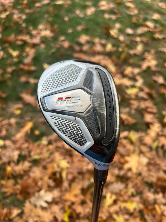 Photo of Taylormade M6 4 Hybrid 22° Stiff Flex Atmos 7S