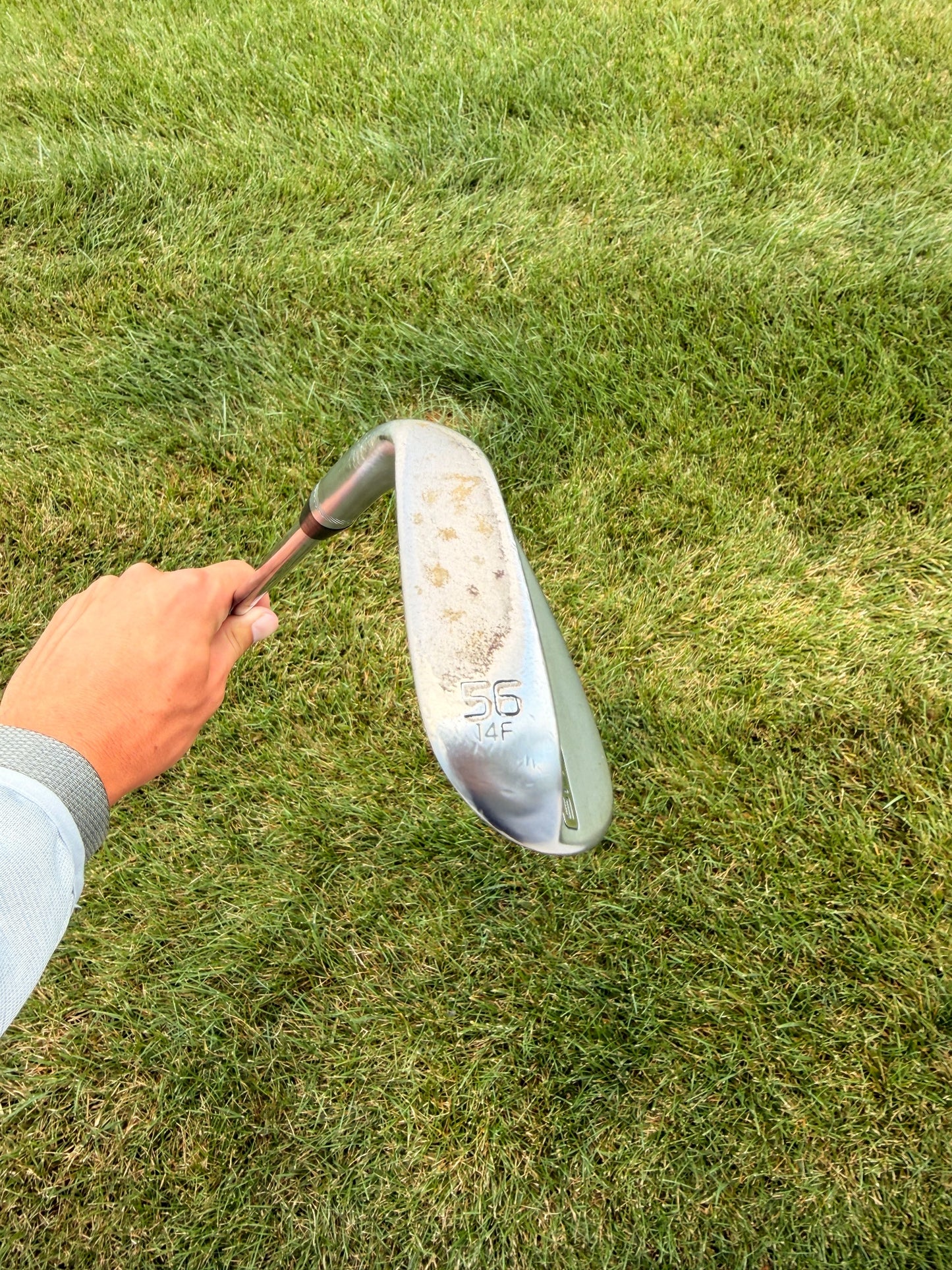 Titleist Vokey SM10 Tour Chrome Sand Wedge 56° / 14 Stock Wedge Flex 35.5" — photo 4
